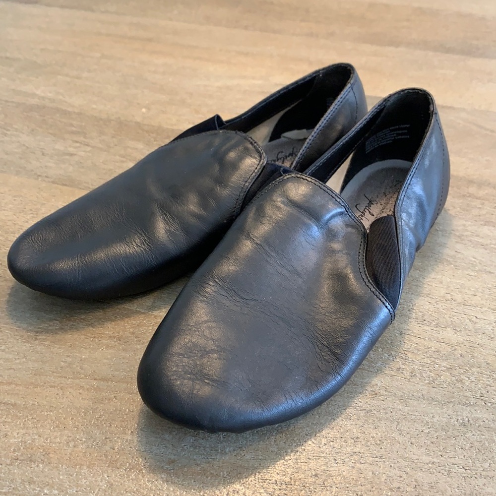 ABT theater/jazz shoes. Black Leather.